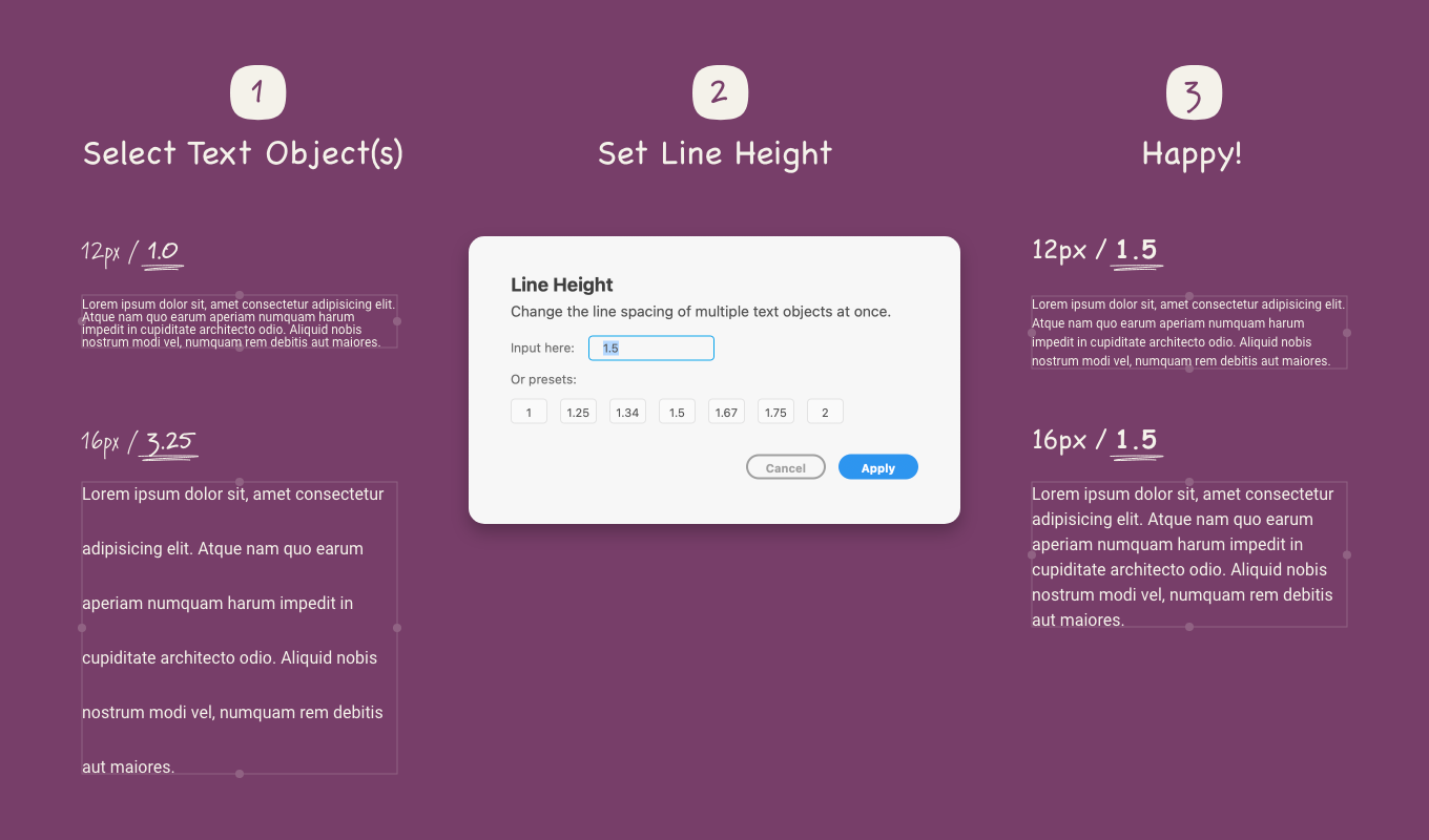 Line Heightプラグインは3ステップで簡単置換