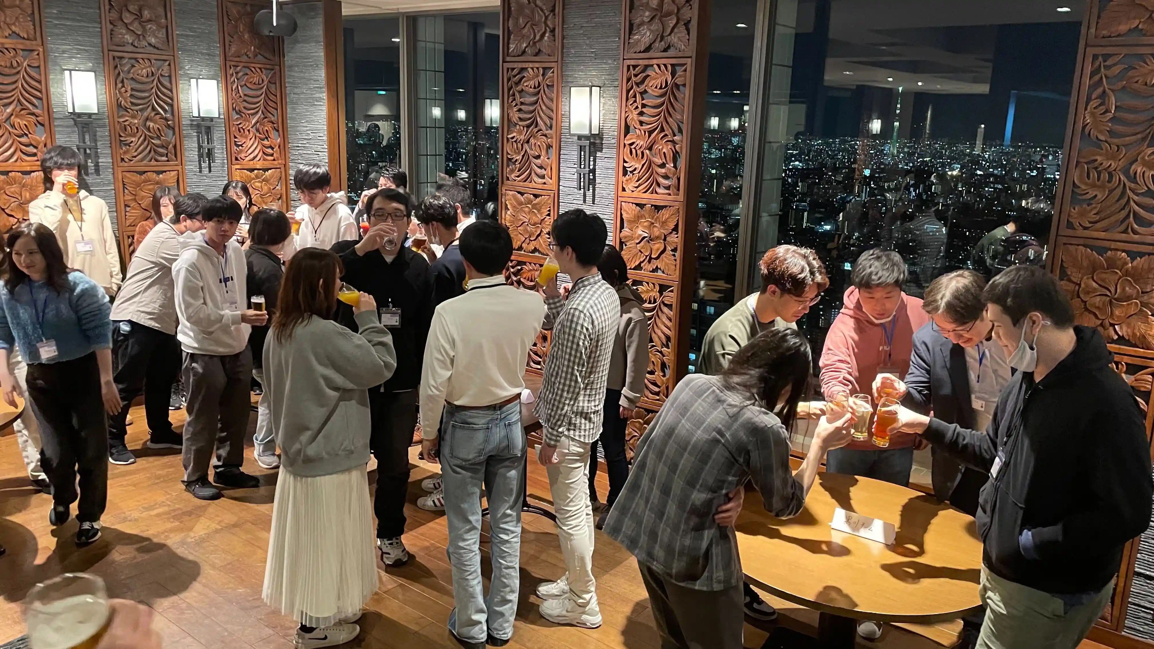 会場内