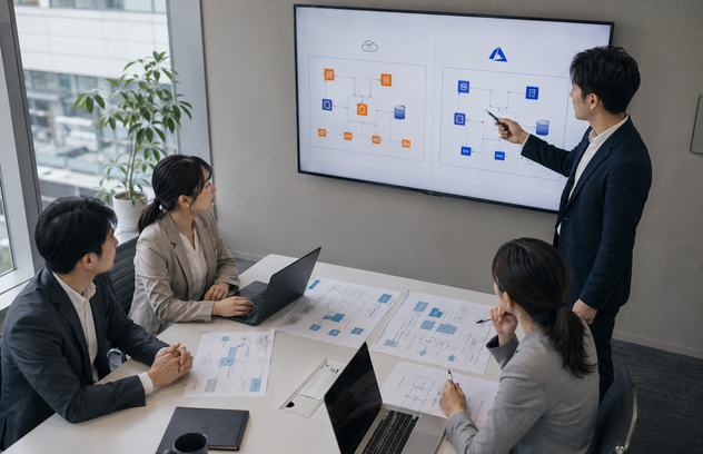 要件に応じてAWSとAzureの役割を整理できる
