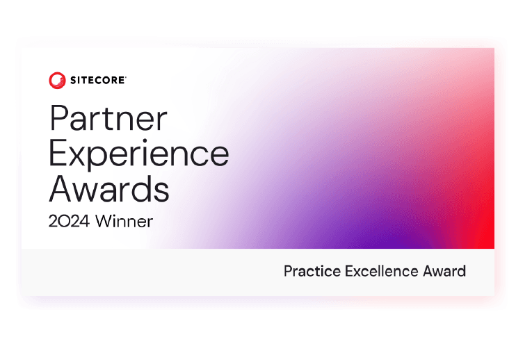 Sitecore PracticeExcellence Award 2024 アジア地区No.1受賞